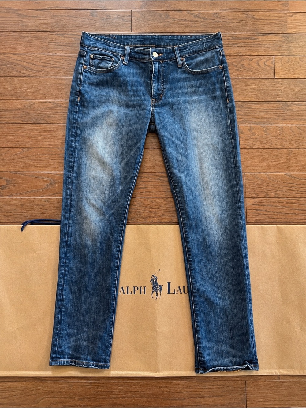 Men’s Denim & Supply Ralph Lauren Jeans 31x30 Medium Wash Straight Slim Fit